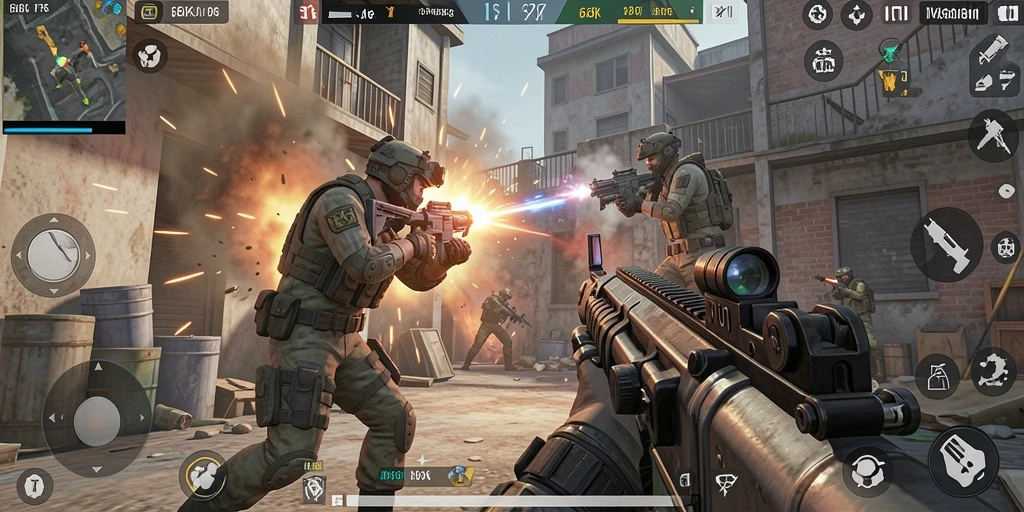 Screenshot gameplay 66K menampilkan aksi mendebarkan dengan grafik yang menawan.