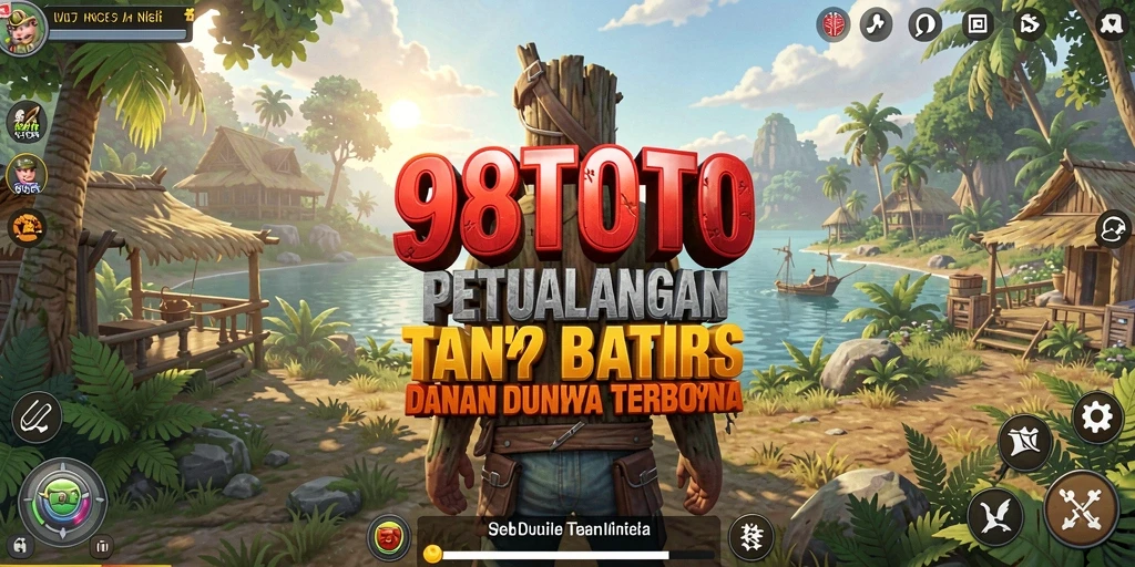 Tangkapan layar 98TOTO menunjukkan pengalaman menjelajah dunia terbuka yang luas.