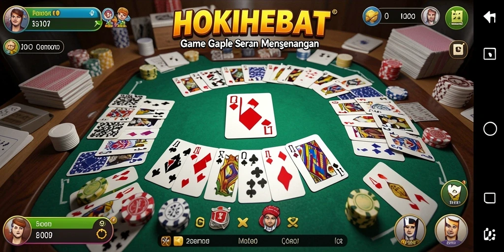 Tampilan gameplay HOKIHEBAT yang menarik dan interaktif.