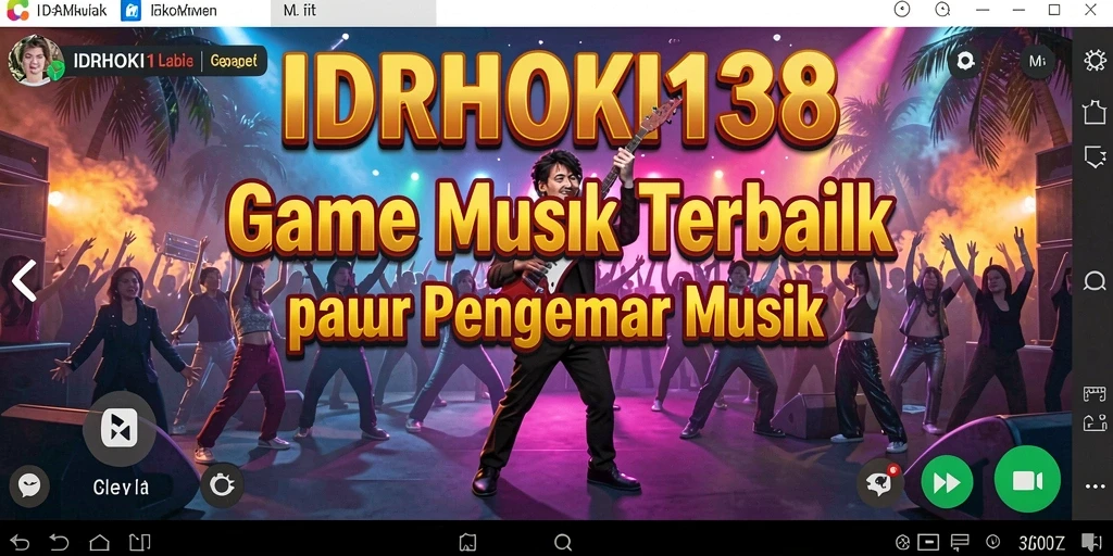 Tampilan gameplay seru di <strong>IDRHOKI138</strong> dengan berbagai genre musik.