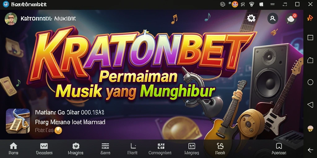 Tampilan gameplay KRATONBET yang menampilkan keseruan dan interaksi pemain.