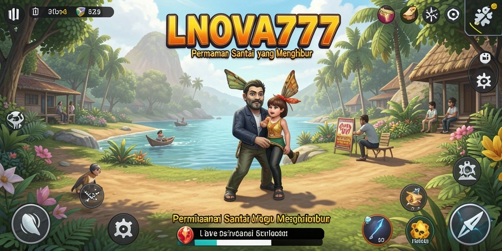 Tampilan gameplay LNOVA777 yang mengasyikkan dan penuh warna.