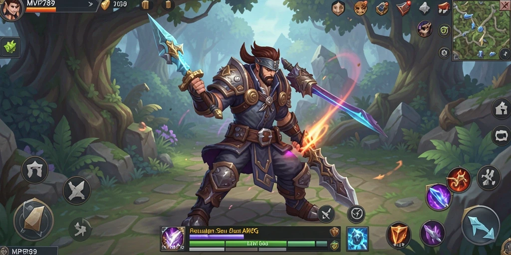 Tampilan gameplay seru dari MVP789 dalam mode ARPG.