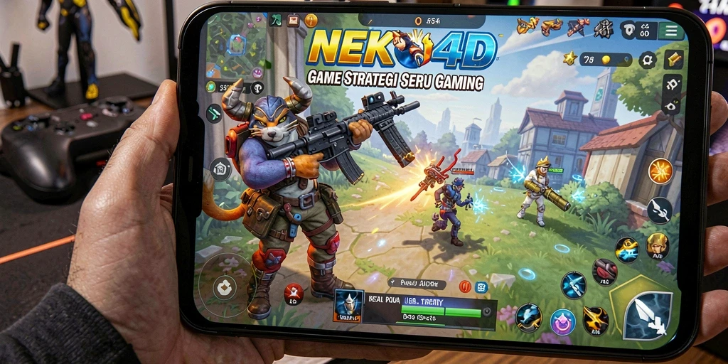 Tampilan gameplay seru dan strategis dari NEKO4D.
