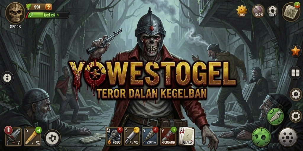 Tangkapan layar YOWESTOGEL menunjukkan suasana mencekam dalam gameplay Horror.